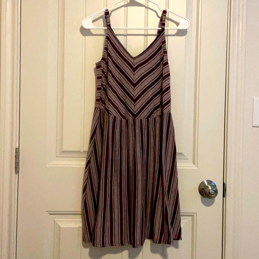 Maroon dress
